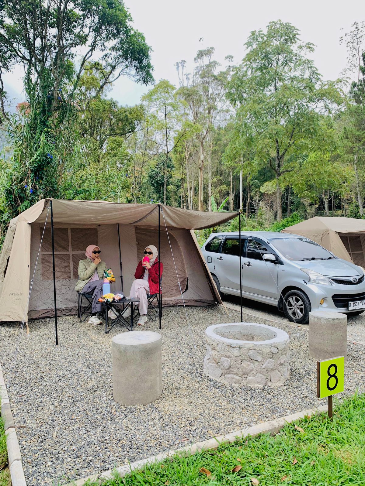 Campervan Private + Tenda